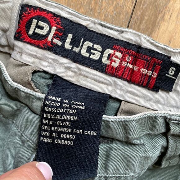 Army green cargo shorts - Picture 5 of 6